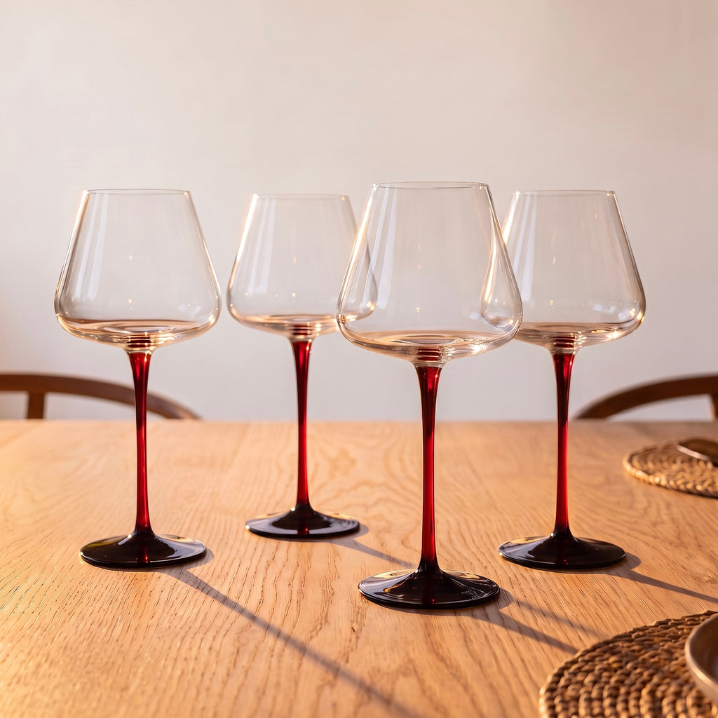 Ruby Bordeaux Glass
