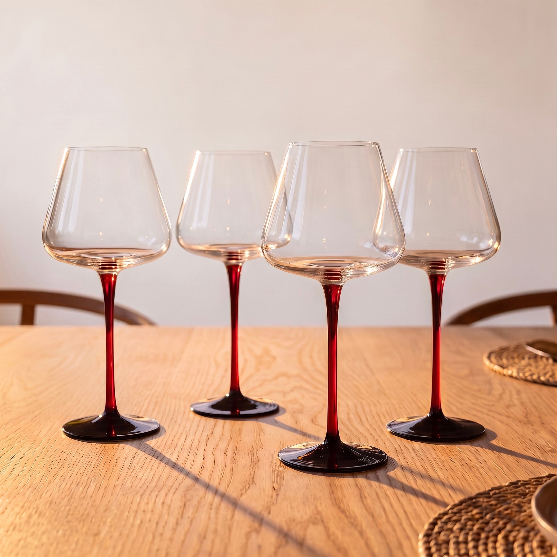 Ruby Bordeaux Glass