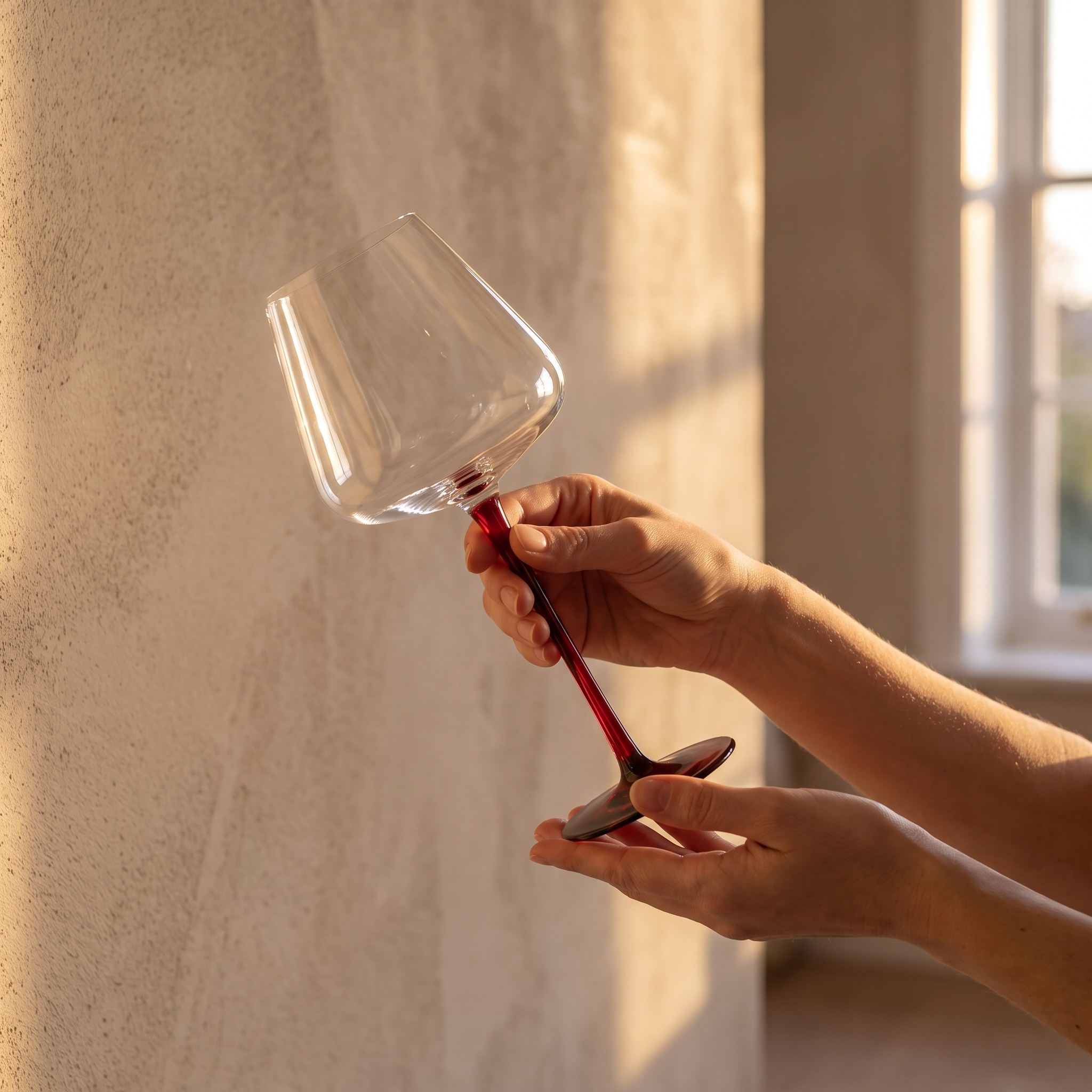 Ruby Bordeaux Glass