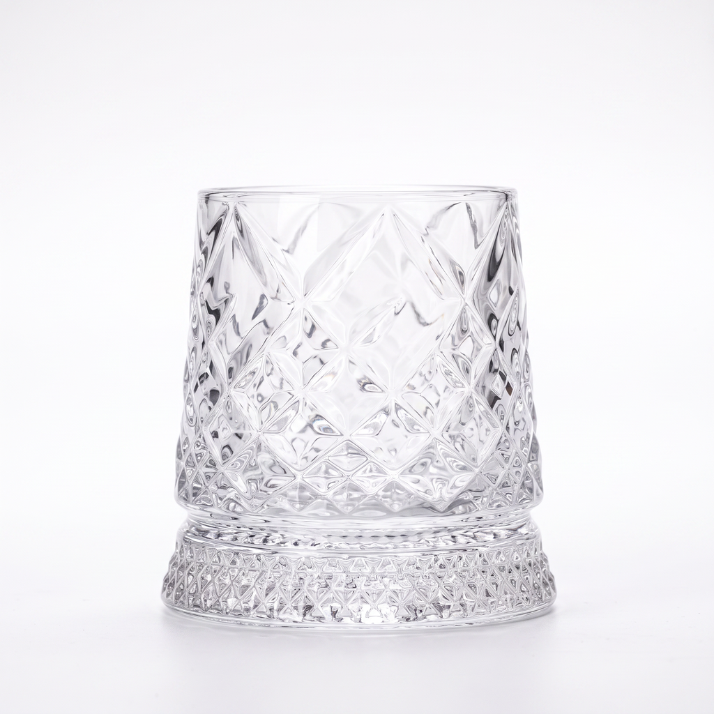 Spinning Whiskey Glass