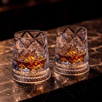 Spinning Whiskey Glass